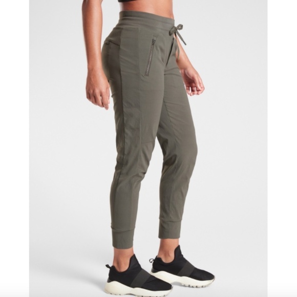 Athleta Trekkie North High Rise Jogger Pants Hiking Outdoor Athleisure Size 14 - Picture 2 of 11